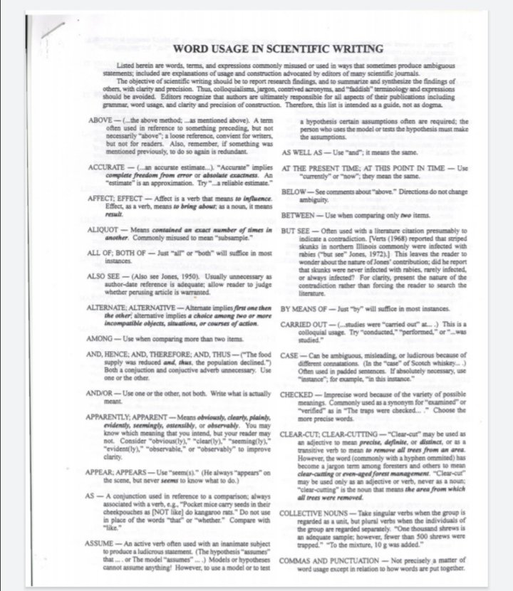 أهم الكلمات الأكاديمية باللغة الإنجليزية