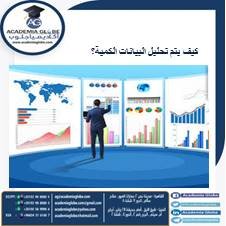 كيف يتم تحليل البيانات الكمية؟