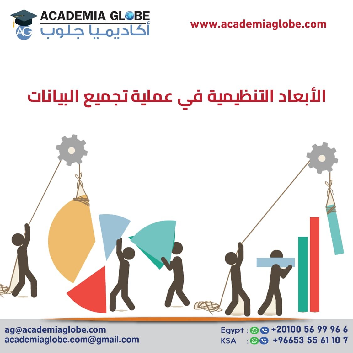 الأبعاد التنظيمية في عملية تجميع البيانات